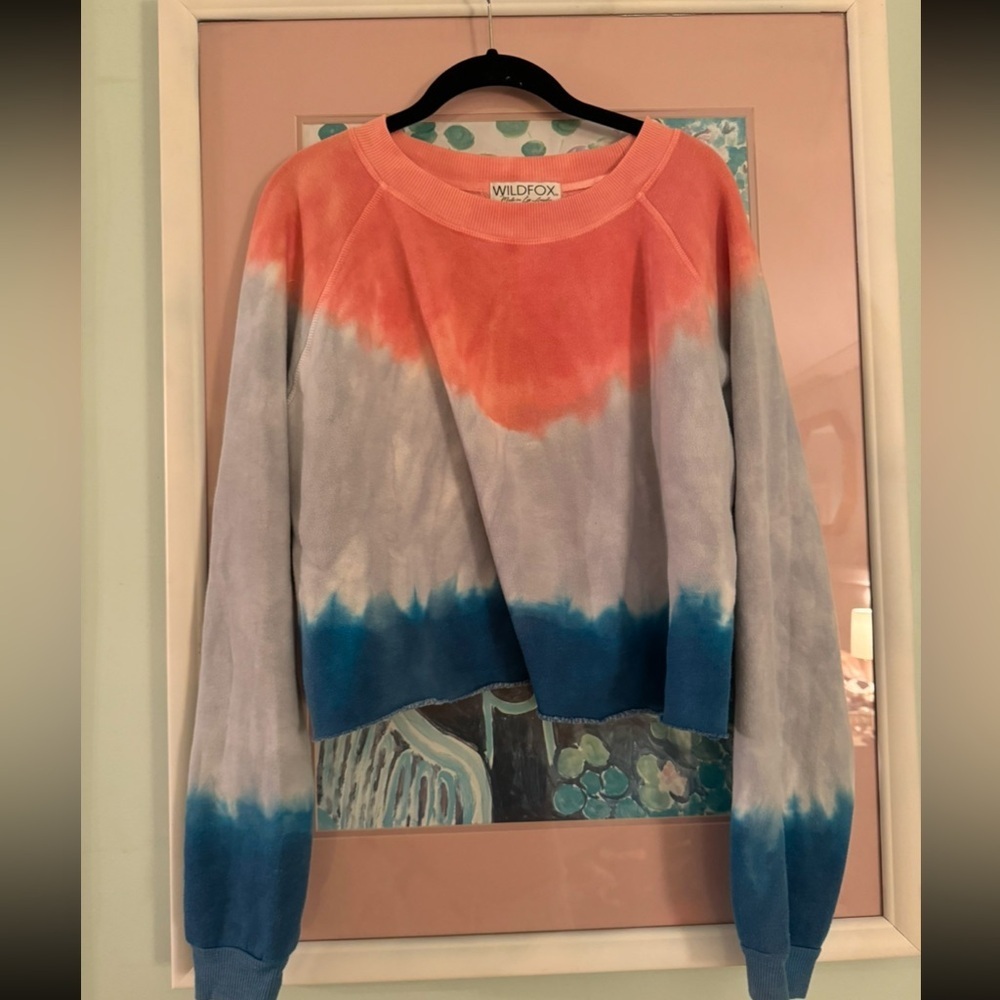 WildFox ombré tie dye Sweatsuit - Picture 2 of 6